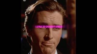 Patrick bateman  quotTopic of discussionquot  EDIT  DARKSIDE [upl. by Htbazile]