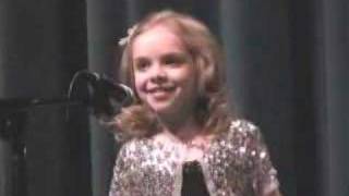 Darcy Rose Byrnes sings THE GLORY OF LOVE [upl. by Ludwig483]