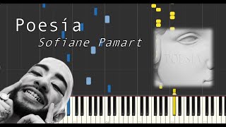 Poesía  Sofiane Pamart Synthesia tutorial  Piano sheet  MIDI [upl. by Ecnatsnoc]