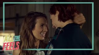 Wynonna Earp Cast Reacts to Nicole and Waverly Fandom [upl. by Collyer831]