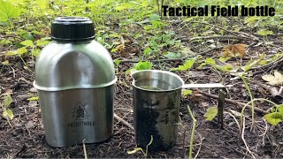 Modern ninja gear  tactical field bottle and water filter [upl. by Kcinemod]