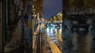 Avenue Champs Elysees travel travelvlog champsélysées france night [upl. by Nidorf338]