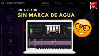 ✅ Como Descargar el Mejor Editor de Videos para PC SIN Marca de agua gratis 2024 Lightworks [upl. by Atalanti]