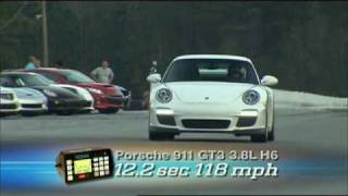 MotorWeek Road Test 2010 Porsche 911 GT3 [upl. by Akinet360]