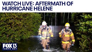 WATCH LIVE FOX 13 coverage on the aftermath of Hurricane Helene [upl. by Aneelad]