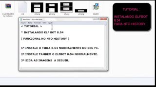 NTO HISTORY Instalando e crackeando elfbot 854 [upl. by Nywled]