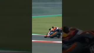 slow motion MARQUEZ CRASH MANDALIKA [upl. by Kast]