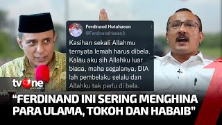 Ketua GNPF Ulama Saudara Ferdinand Ini Sudah Bukan Sekali Dua kali Menyampaikan ujaran Kebencian [upl. by Adnalahs]