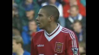 Stan Collymore scores the strangest goal ever seen at Ewood Park [upl. by Talya]