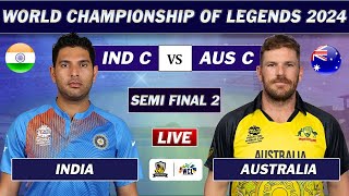 INDIA vs AUSTRALIA SEMI FINAL LIVE SCORES  IND vs AUS LIVE  WORLD CHAMPIONSHIP OF LEGENDS  AUS [upl. by Nwahsud]