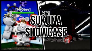 3v1 Sukuna Showcase  How To Get It  Anime Spirits [upl. by Dlarrej]