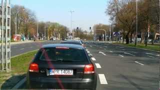 Trasa dojazdu z Lotniska Okęcie  Terminal A na ParkingLotniskopl [upl. by Logan]