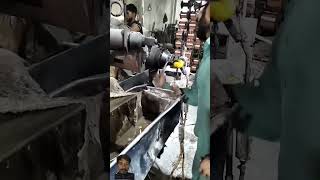 Silver wire manufacturing process in factory copperwire jewellerywire silverwire machine plat [upl. by Adore]