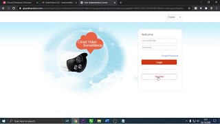 How To Register Account HiLook GuardingVision [upl. by Jason]