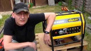 Temeons kleines Reich  kein Strom  Stanley SG2200 Generator 230V 2KW [upl. by Enylhsa377]