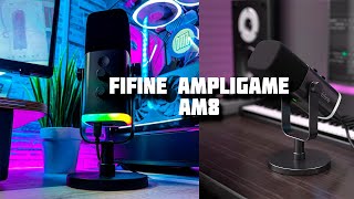 Обзор микрофона FIFINE Ampligame AM8 [upl. by Hospers]