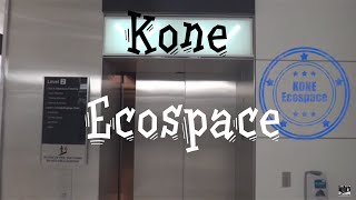 Kone Ecospace Elevator  San Francisco Airport San Francisco CA [upl. by Denyse]