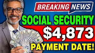 Breaking News New 4873 Second Round of October Payments for Seniors on Social Security SSI SSDI [upl. by Clance408]