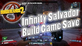 Borderlands 2  OP8 Infinity Build Gunzerker Game Save [upl. by Deedee]