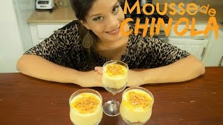 Mousse de ChinolaMaracuyá con pocos Ingredientes [upl. by Aihselef498]