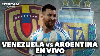 EN VIVO 🔴 VENEZUELA vs ARGENTINA  Eliminatorias Sudamericanas  Vivilo en TyC Sports [upl. by Yliram8]