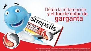 Strepsils alivio efectivo de la inflamación y el dolor de garganta [upl. by Cohla644]