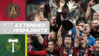 MLS Cup 2018 Atlanta United vs Portland Timbers  December 8 2018 [upl. by Aidile711]