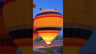 Beautiful Cappadocia Turkey kapadokya cappadocia hotairballoon [upl. by Conni842]