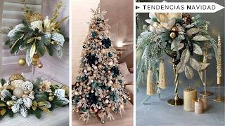 TENDENCIAS NAVIDEÑAS COLOR VERDE Y DORADO CHRISTMAS TRENDS 2024 DECORAR CASA CHRISTMAS HOME DECOR [upl. by Anayra]