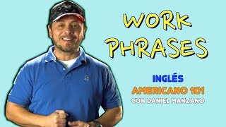 FRASES UTILES para el TRABAJO en inglés Comunícate mejor en inglés [upl. by Maddie]