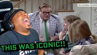 Matt Foley Van Down By The River  SNL reactionChris Farley and David spade been at it for years [upl. by Brasca]