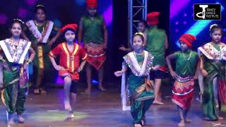 Koli Dance  Aai Tujhe Deol  Marathi Dance  Best Koli Dance  KIds Dance Trinity  Folk Dance [upl. by Eel]