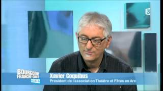 Le festival en Arc avec Xavier Coquibus président de l’association théâtre et fêtes en Arc [upl. by Kale]