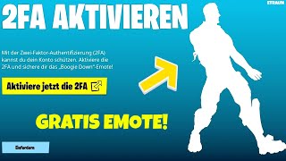 ✅ 2FA AKTIVIEREN in FORTNITE 2024 🔥 Gratis Emote PS5PCXBOXMOBILESWITCH [upl. by Ormsby]