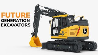 John Deere Unveils Its Future Generation Excavators [upl. by Hanson]