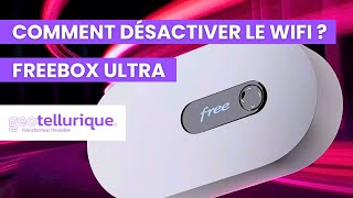 Comment désactiver le WiFi sur une Freebox Ultra [upl. by Yesdnil191]