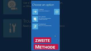 Wie Sie den Windows 10 8 und 7Bootloader wiederherstellen shorts short shortvideo [upl. by Ajile10]