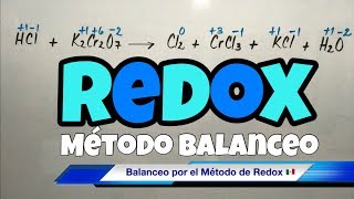 Balanceo Método REDOX paso a paso bien fácil [upl. by Gnilhsa]