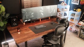 How to Build a Budget Desk Setup from IKEA  Amazon [upl. by Lundgren769]