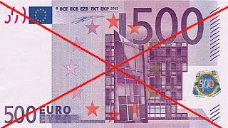 De ce a fost ELIMINATA BANCNOTA de 500 de EURO [upl. by Lynnworth443]