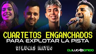 CUARTETOS ENGANCHADOS 2024 EUGE QUEVEDO LUCK RA LA KONGA Q LOKURA  DJ LUCAS MATEO 15 AÑOS [upl. by Bennink869]