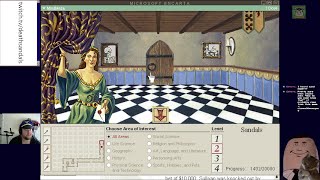 Microsoft Encarta 95 Windows 31 Silly Voices in the Mind Maze [upl. by Nagad]