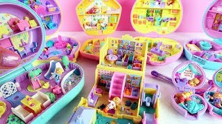 My Vintage Polly Pocket Collection：8 Baby Sitter Collection 100 Complete [upl. by Peisch]