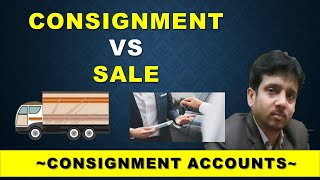 Difference between Consignment and Sale in Hindi  TAC [upl. by Sirovart]