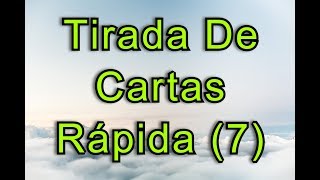 Tirada De Cartas Gratis  Tirada De Cartas Rápida 7 [upl. by Medor994]