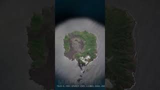 Barren Island Indias only active volcano shorts [upl. by Bertilla123]