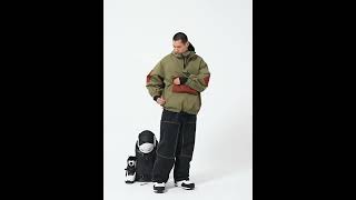 Snowverb Mountain Freerider Unisex Freestyle Snowboard Jacket amp Baggy Snowboard Pants [upl. by Alaehs34]