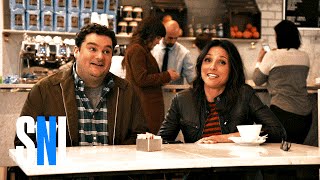 SNL Host Julia LouisDreyfus Gets Bobby a Role on Veep [upl. by Judson]