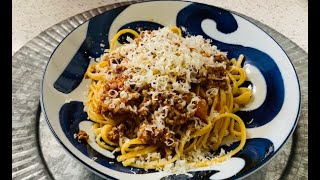 Receta Salsa Bolognesa  Boloñesa Italiana Casera ☻ [upl. by Liebman279]