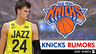 NEW Walker Kessler Trade Update Jazz Asking Price REVEALED  New York Knicks Rumors [upl. by Pronty]